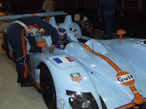 Juan Barazi udgik fra en podieplacering i LMP2 klassen.